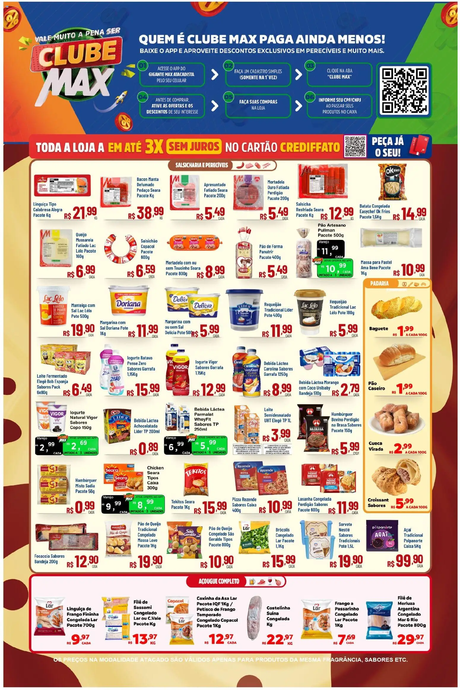 Max Atacadista Folheto - válido de 11.03.2026 | Página: 5 | Produtos: Celular, Salsicha, Linguiça, Hambúrguer