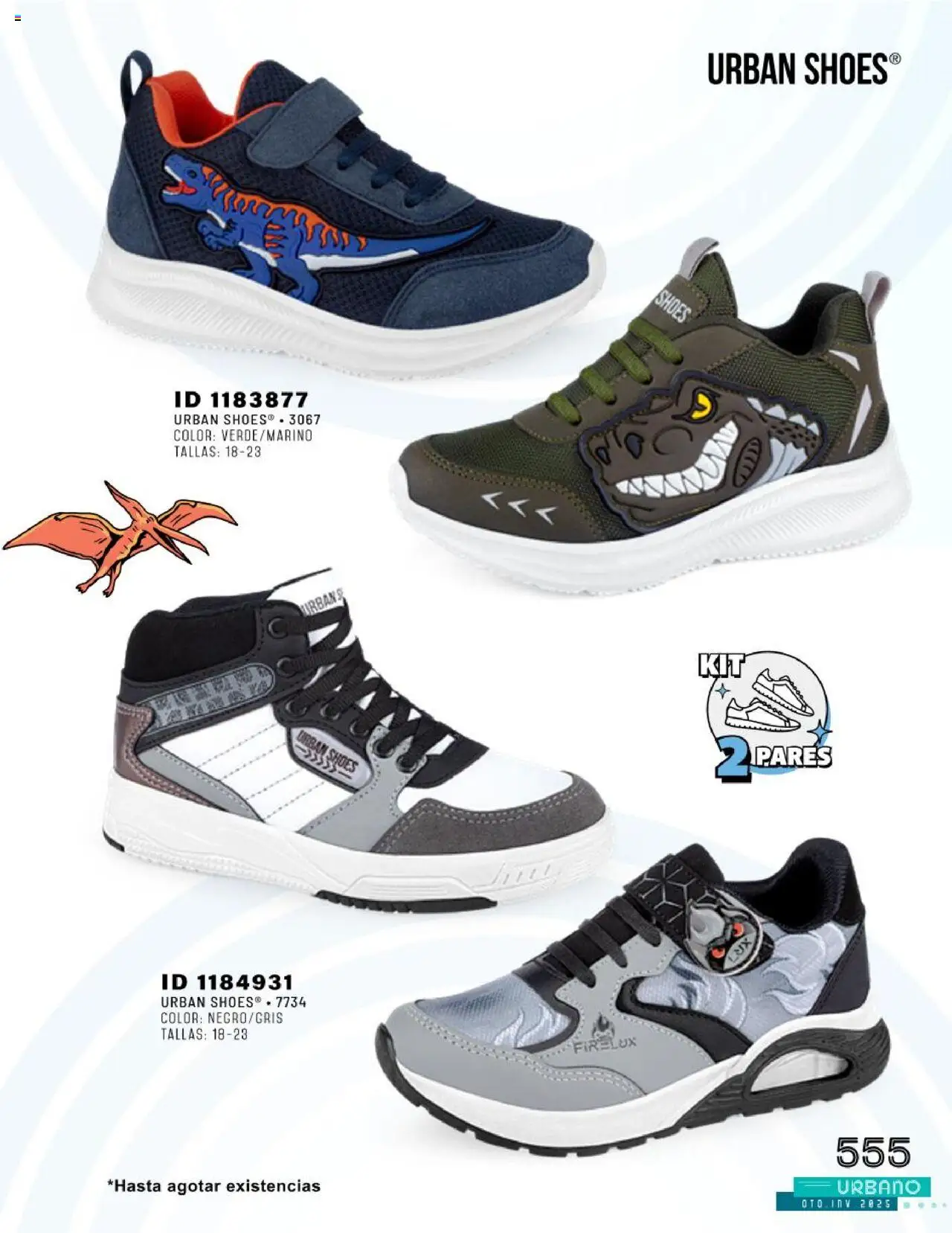 Nuevas ofertas de Price Shoes válidas en toda la República Mexicana desde el 24.07.2025. ¡Encuentra las mejores ofertas en Price Shoes catálogo Urbano otoño / invierno 2025! | Página: 555