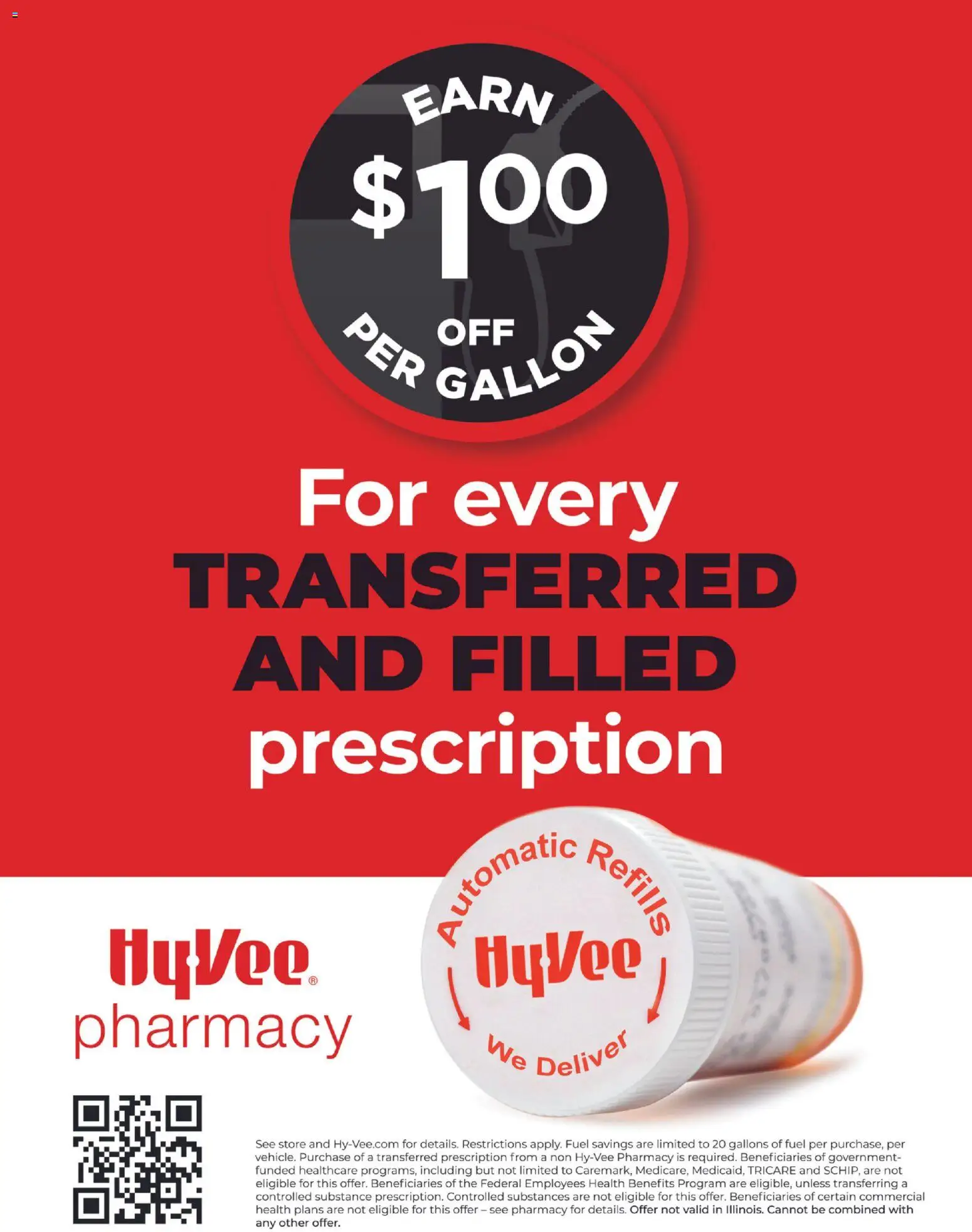 HyVee Pharmacy Fuel Saver - valid from 30.12.2025 | Page: 1