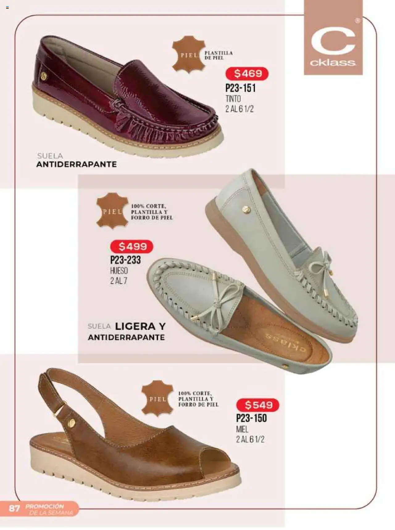 Nuevas ofertas de Cklass válidas en toda la República Mexicana desde el 01.10.2025. ¡Encuentra las mejores ofertas en Cklass - Catálogo Especial Caballero! | Página: 199