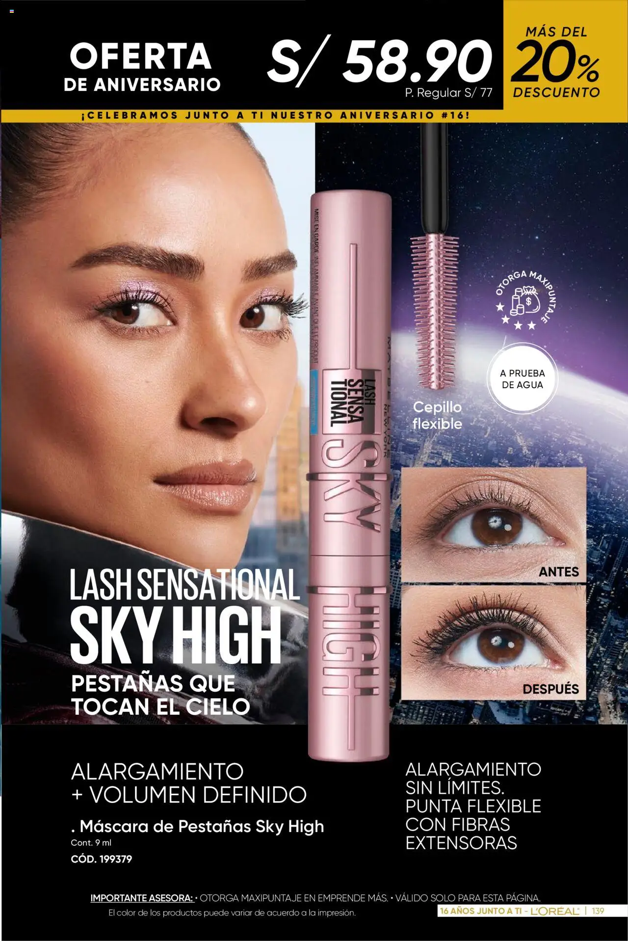 Catálogo Azzorti válido desde 15.09.2025 | Página: 143 | Productos: Máscara