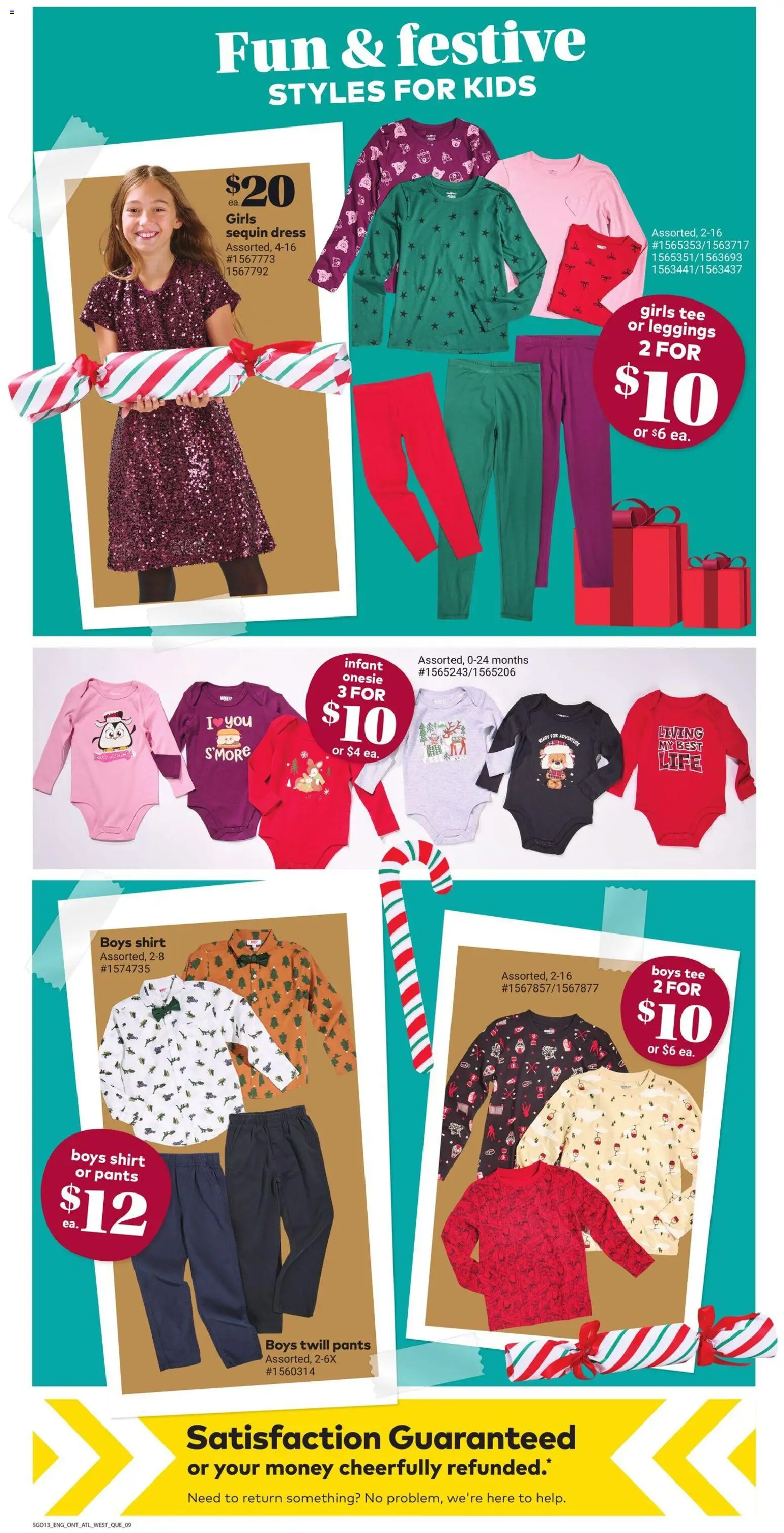 Giant Tiger flyer valid from 29.10.2025 | Page: 13 | Products: Dress, Shirt, Pants, Leggings