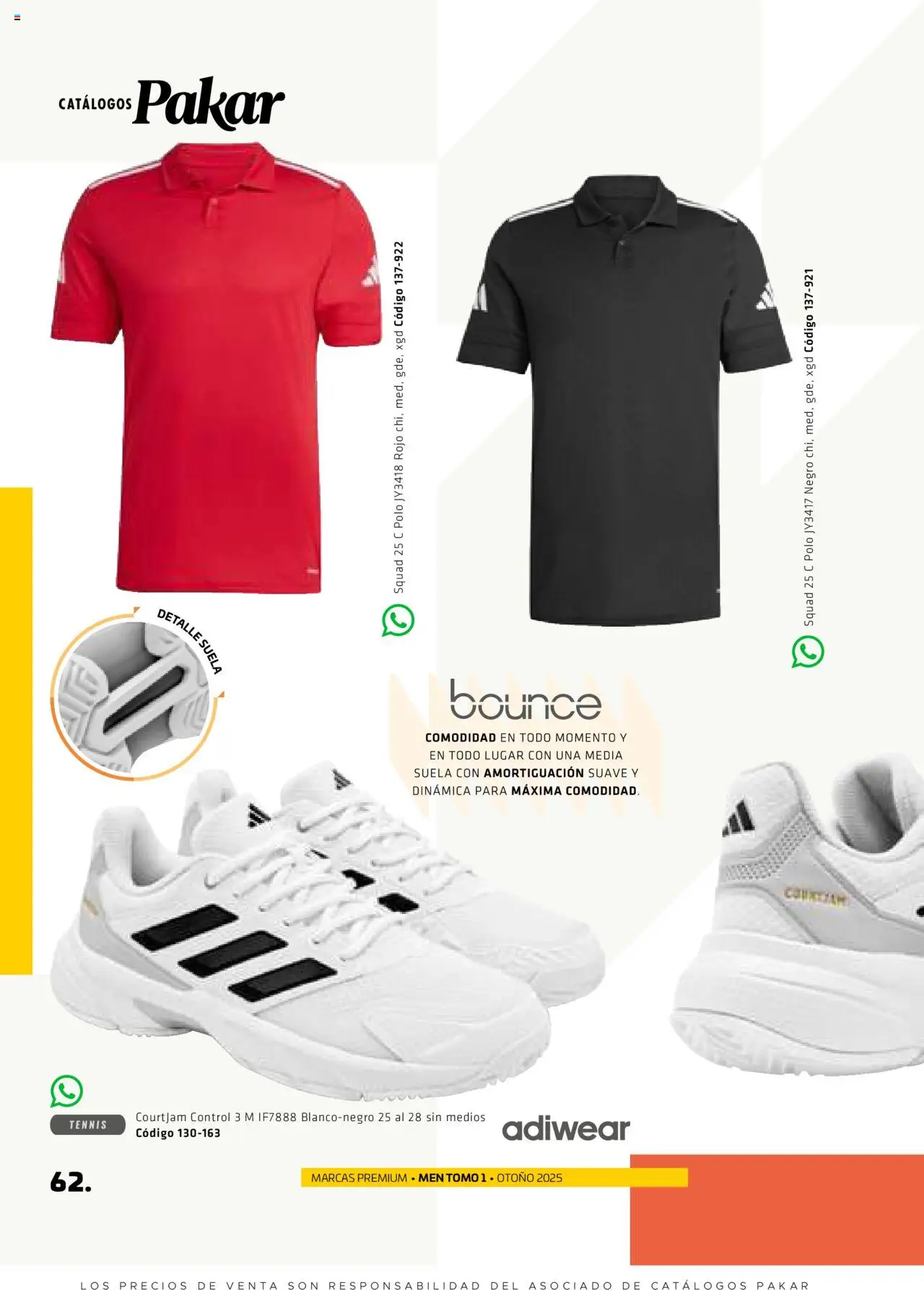 Nuevas ofertas de SC Pakar válidas en toda la República Mexicana desde el 29.08.2025. ¡Encuentra las mejores ofertas en SC Pakar - Catálogo Otoño Men Tomo 1! | Página: 62