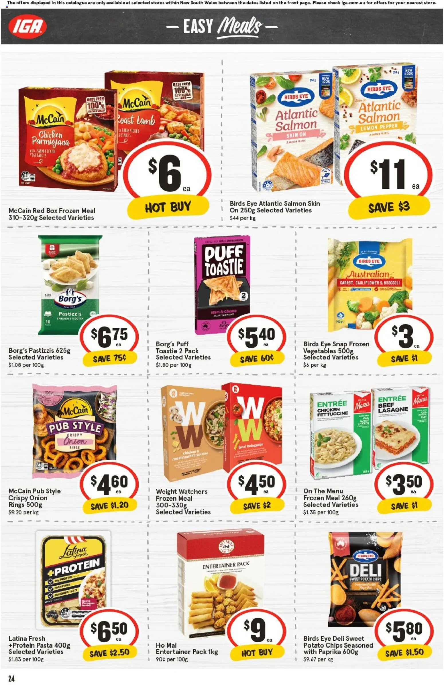 IGA catalogue - valid from 29.10.2025 | Page: 23 | Products: Cheese, Chicken, Paprika, Salmon