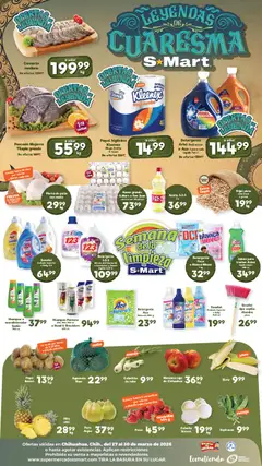 Vista previa de Papel higiénico Kleenex Mega Jumbo, Mega Jumbo 4 rollos, nuevo folleto de la tienda, válido en México a partir del 27.03.2026 | Página: 2