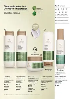 Vista previa de Natura campaña 1 2026, nuevo folleto de la tienda, válido en México a partir del 20.12.2025 | Página: 127 | Productos: Máscara, Brillo, Mascarilla, Acondicionador