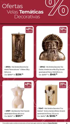 Vista previa de Home Interiors catálogo Magia de las Velas , nuevo folleto de la tienda, válido en México a partir del 31.03.2025 | Página: 36 | Productos: Vela