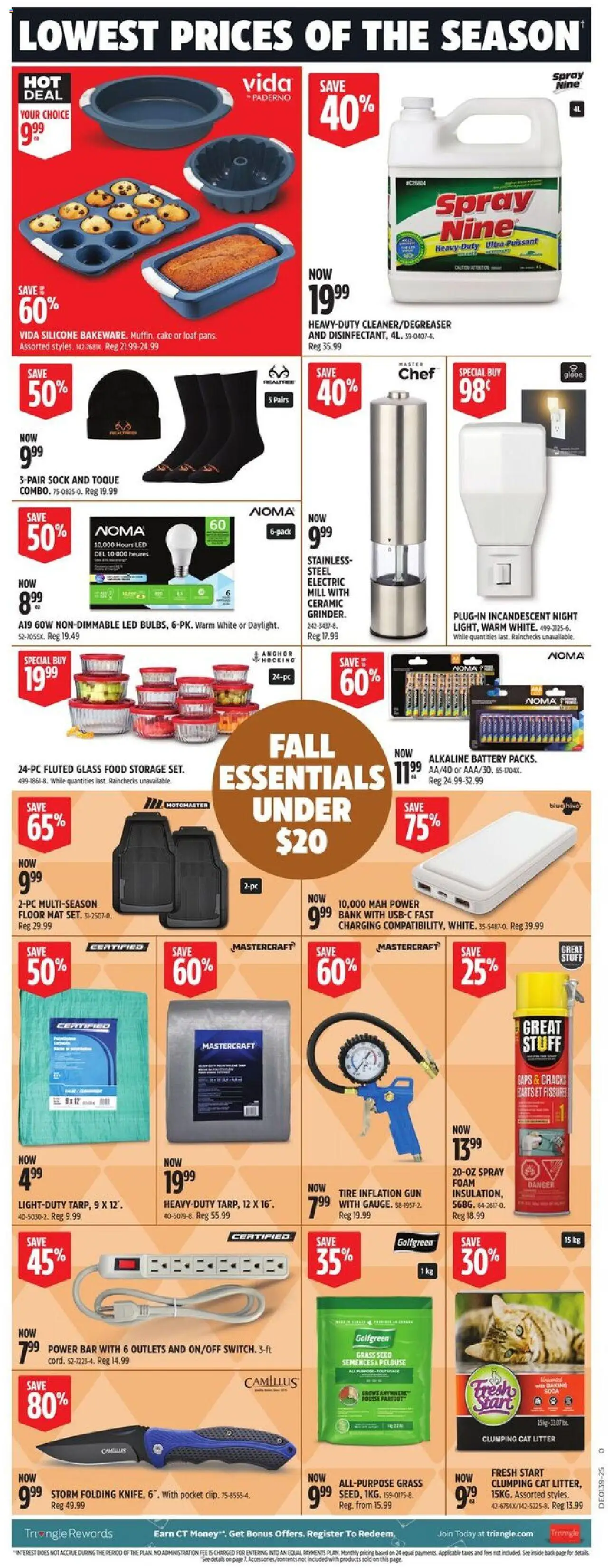 Canadian Tire flyer valid from 18.09.2025 | Page: 17 | Products: Battery