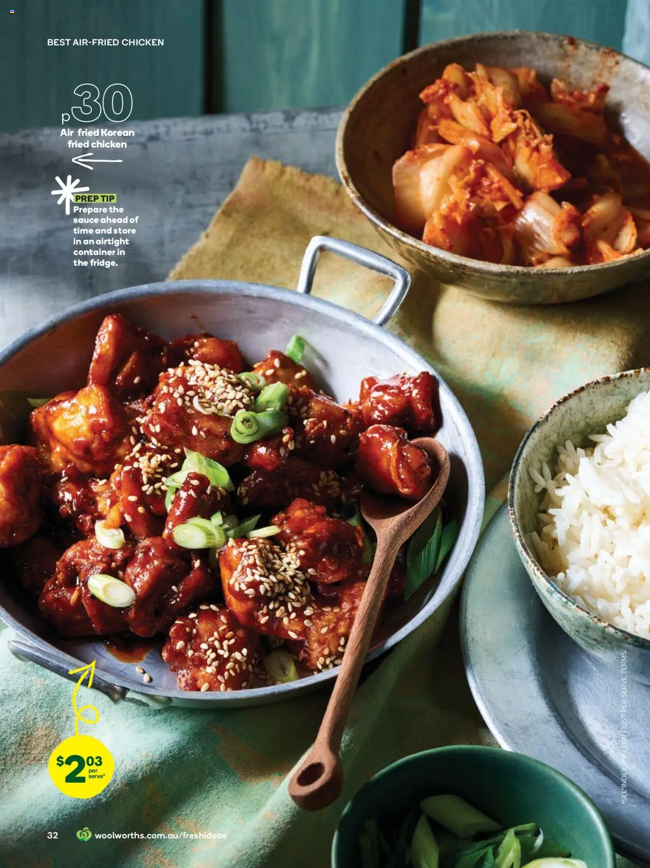 Woolworths catalogue - valid from 01.07.2025 | Page: 32 | Products: Chicken, Sauce