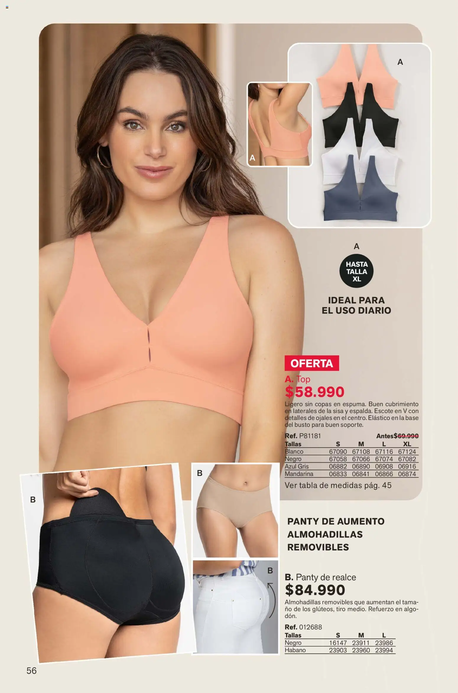 Leonisa revista - valida desde el 01.02.2026 | Página: 56 | Productos: Top