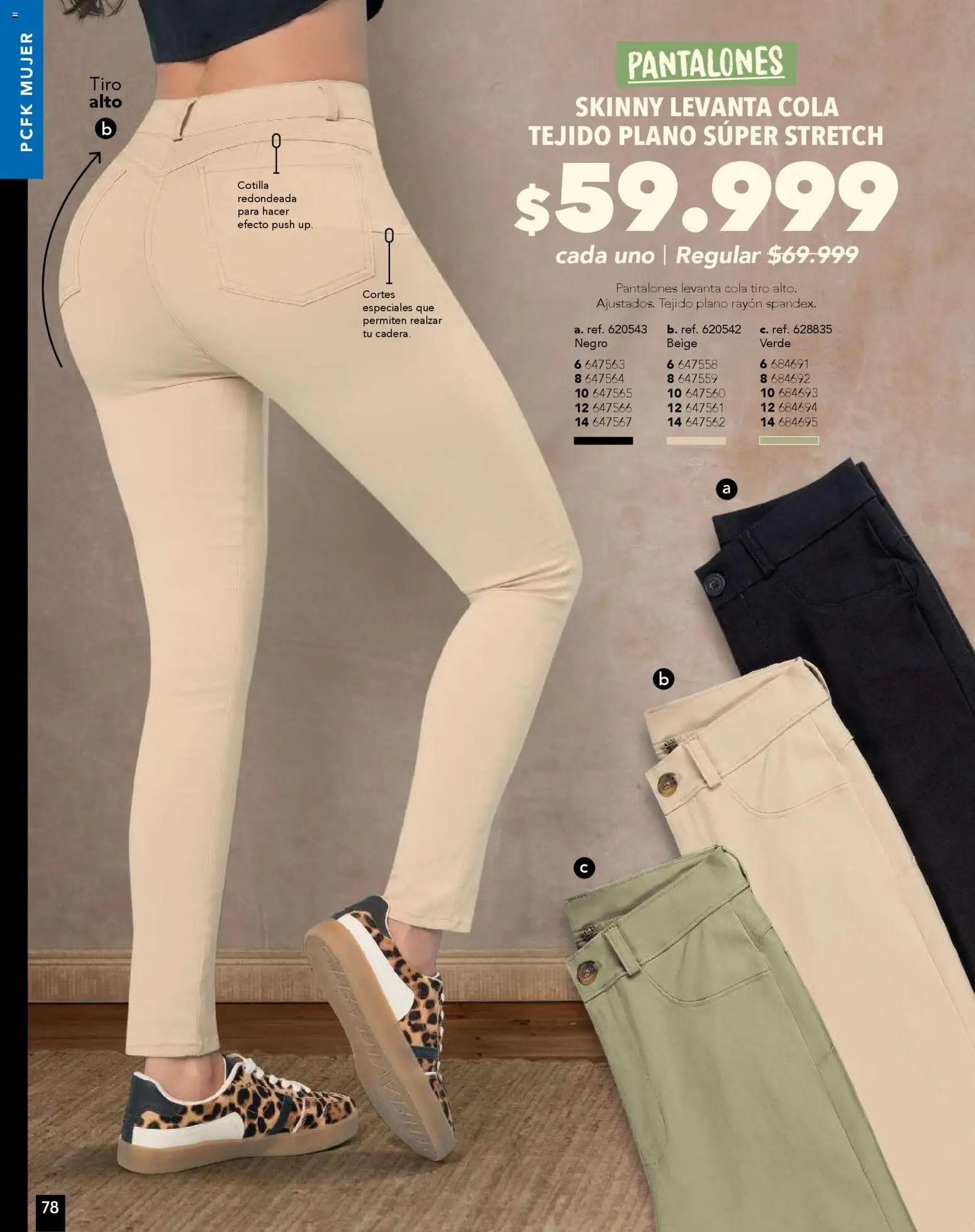 Pacifika revista - valida desde el 01.11.2025 | Página: 78 | Productos: Pantalones