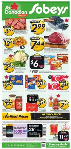Preview of Sobeys flyer - NS from shop Sobeys valid from 14.08.2025