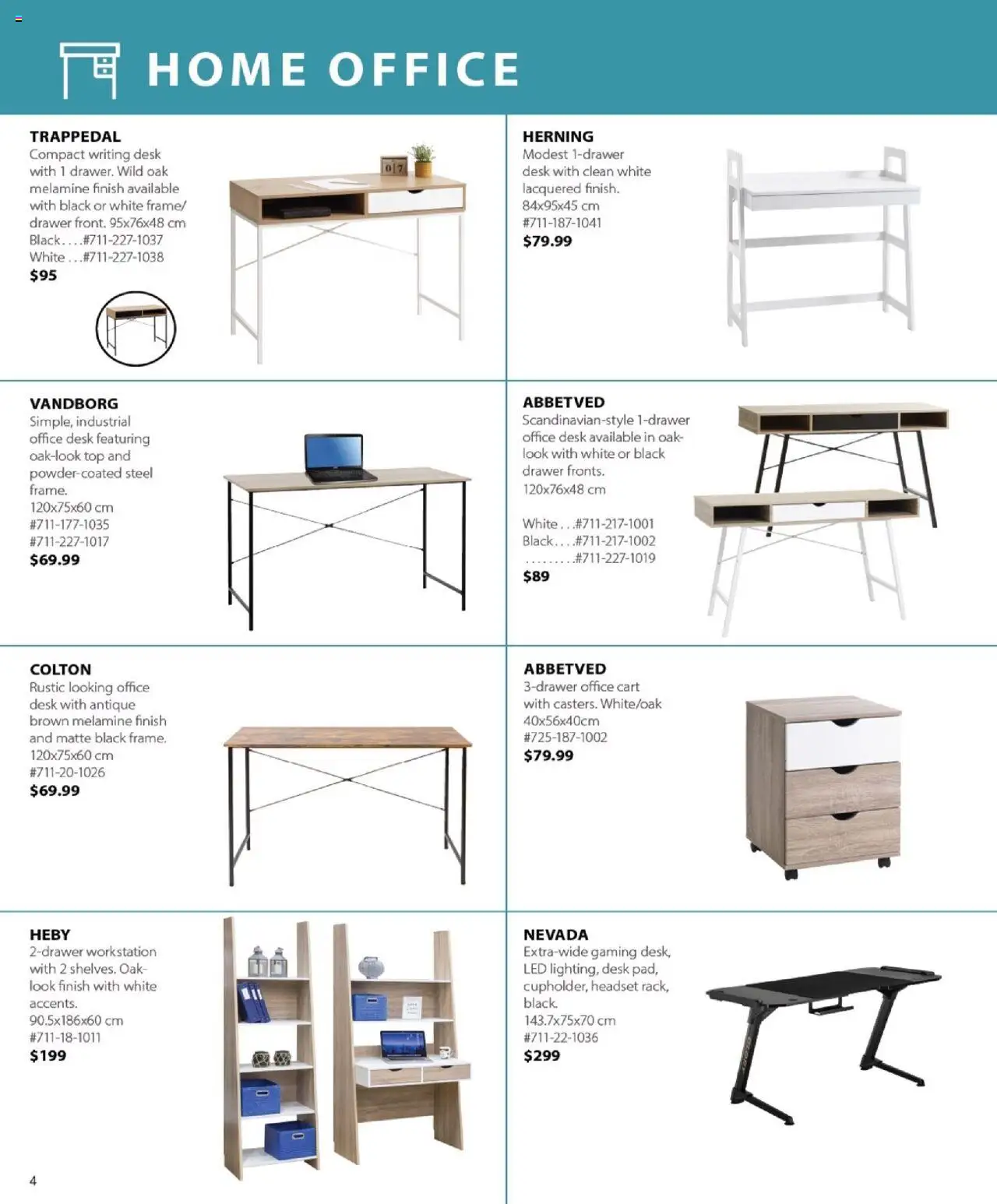 JYSK flyer valid from 21.08.2025 | Page: 42 | Products: Office desk
