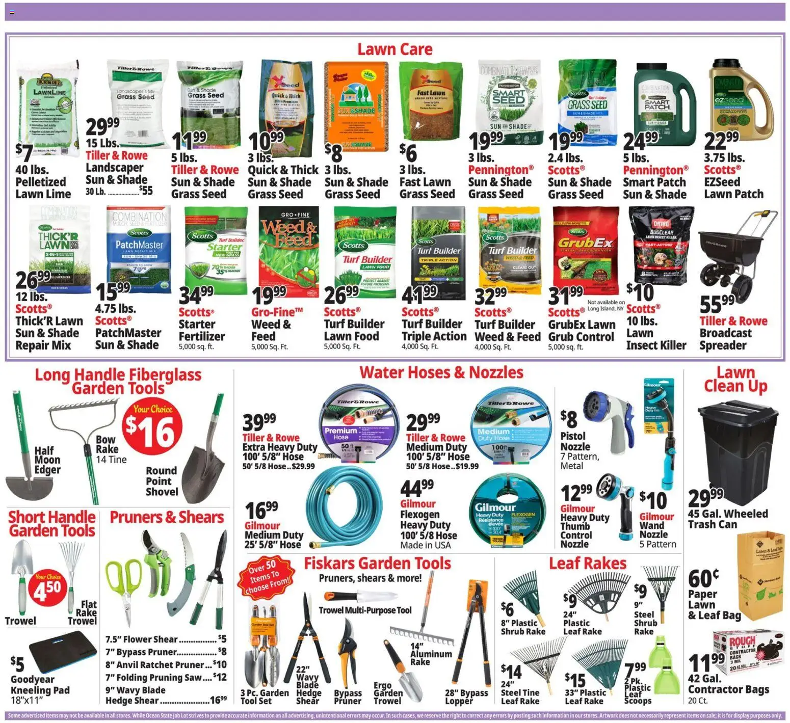 Ocean State Job Lot Weekly Ad - valid from 05.03.2026 | Page: 3 | Products: Pruner, Saw, Starter, Bag