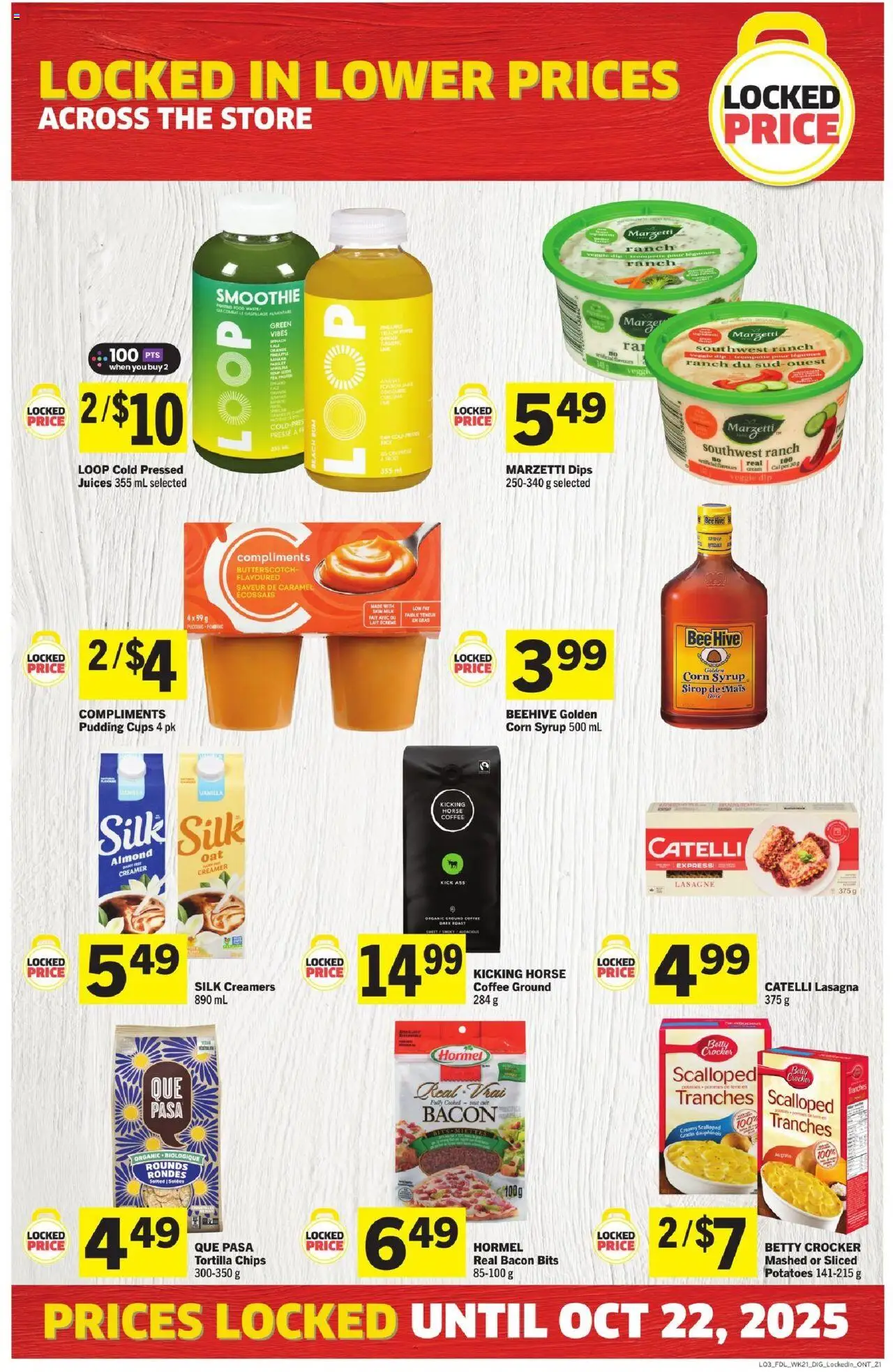 Foodland flyer valid from 17.09.2025 | Page: 3 | Products: Chips, Potatoes, Coffee