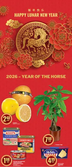 Preview of Food Basics Lunar New Year Book - Cornwall from shop Food Basics valid from 05.02.2026