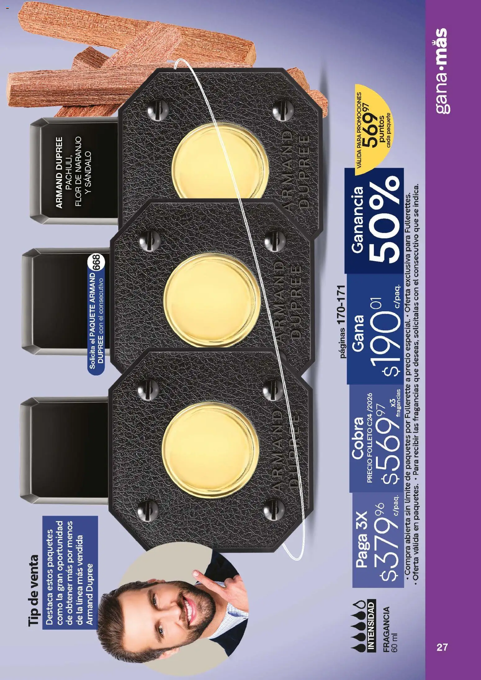 Nuevas ofertas de Fuller válidas en toda la República Mexicana desde el 04.03.2026. ¡Encuentra las mejores ofertas en Fuller Gana Mas C24 2026! | Página: 25 | Productos: Fragancia