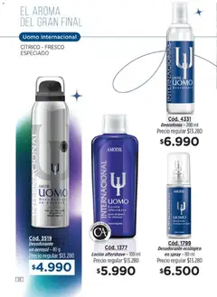 Vista previa Catálogo Amodil Campaña 3 válido desde el 01.03.2026 | Página: 38 | Productos: Loción, Desodorante