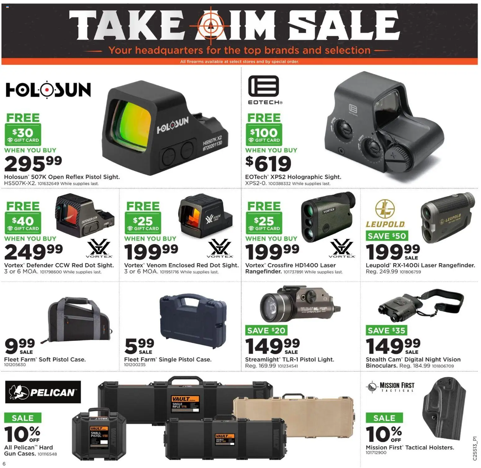 Mills Fleet Farm Take Aim - valid from 18.12.2025 | Page: 6 | Products: Gun, Rifle