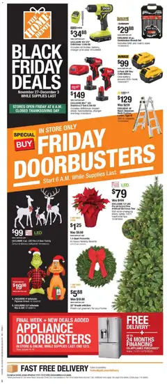 Preview of Home Depot weekly ads valid from 27.11.2025