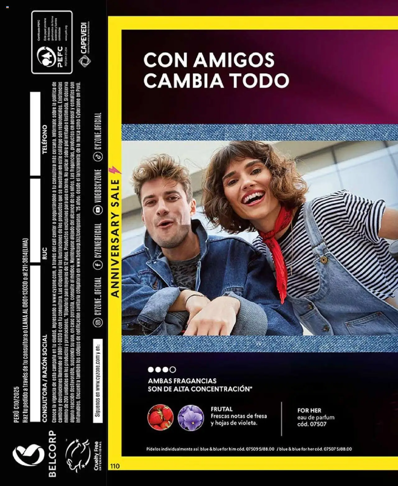 Catálogo CyZone válido desde 27.05.2025 | Página: 110 | Productos: Teléfono