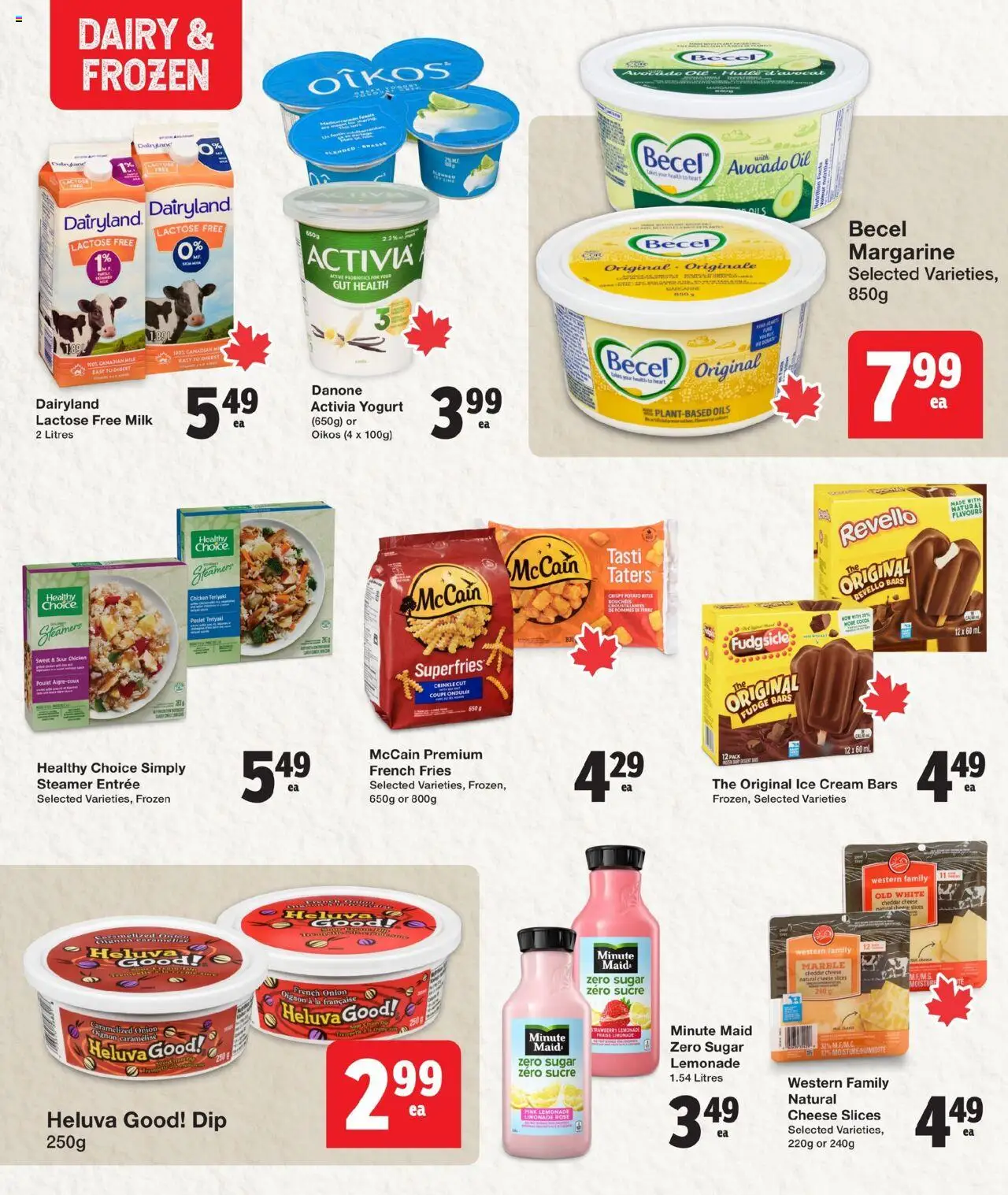 Quality Foods flyer valid from 24.07.2025 | Page: 8 | Products: Sour cream, Ice cream, Oil, Chicken