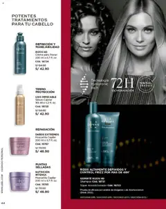 Vista previa de folleto L'Bel - Campaña 17 de la L'Bel válido desde 24.10.2025 | Página: 44 | Productos: Shampoo, Acondicionador, Té, Crema