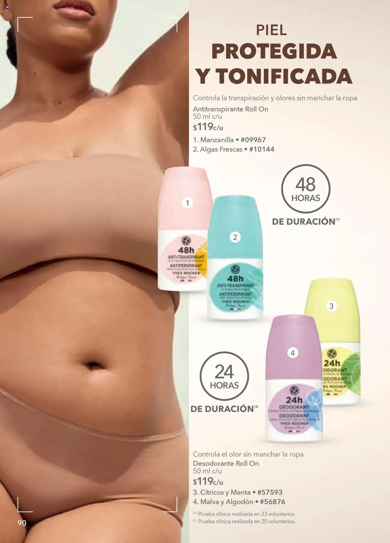 Nuevas ofertas de Yves Rocher válidas en toda la República Mexicana desde el 05.08.2025. ¡Encuentra las mejores ofertas en Yves Rocher - Campaña 11 2025! | Página: 92 | Productos: Desodorante, Antitranspirante, Algodón, Ropa