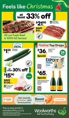 Woolworths South Island catalogue preview  - valid from 08.12.2025