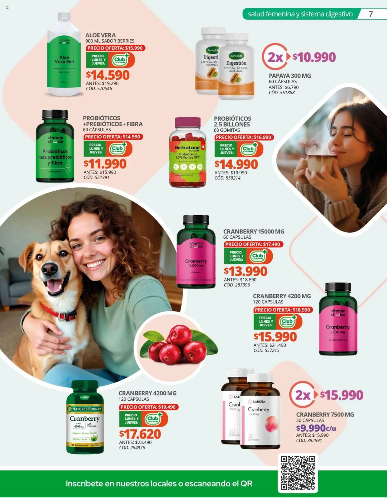 Bienestar Cruz Verde │ válido desde el 01.08.2025 | Página: 7 | Productos: Gomitas, Azucar