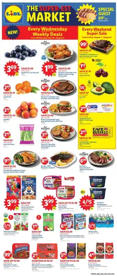 Preview of Lidl weekly ads valid from 30.07.2025