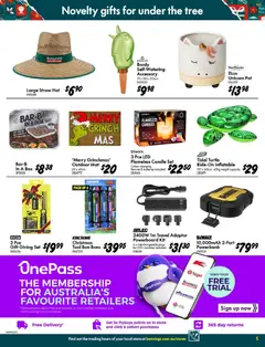 Preview of Bunnings Warehouse  Catalogue  - valid from 03.12.2025 | Page: 5 | Products: Pot, Novelty, Batteries, Candle