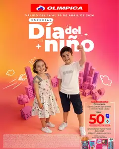 Olímpica Especial mes de los niños -  Vista previa de la revista de la tienda Olímpica valido desde el 14.04.2026