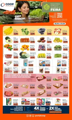 Coop ofertas Segunda, Terça e Quarta é Feira - Pré-Visualização do folheto da loja Coop, válido de 30.03.2026