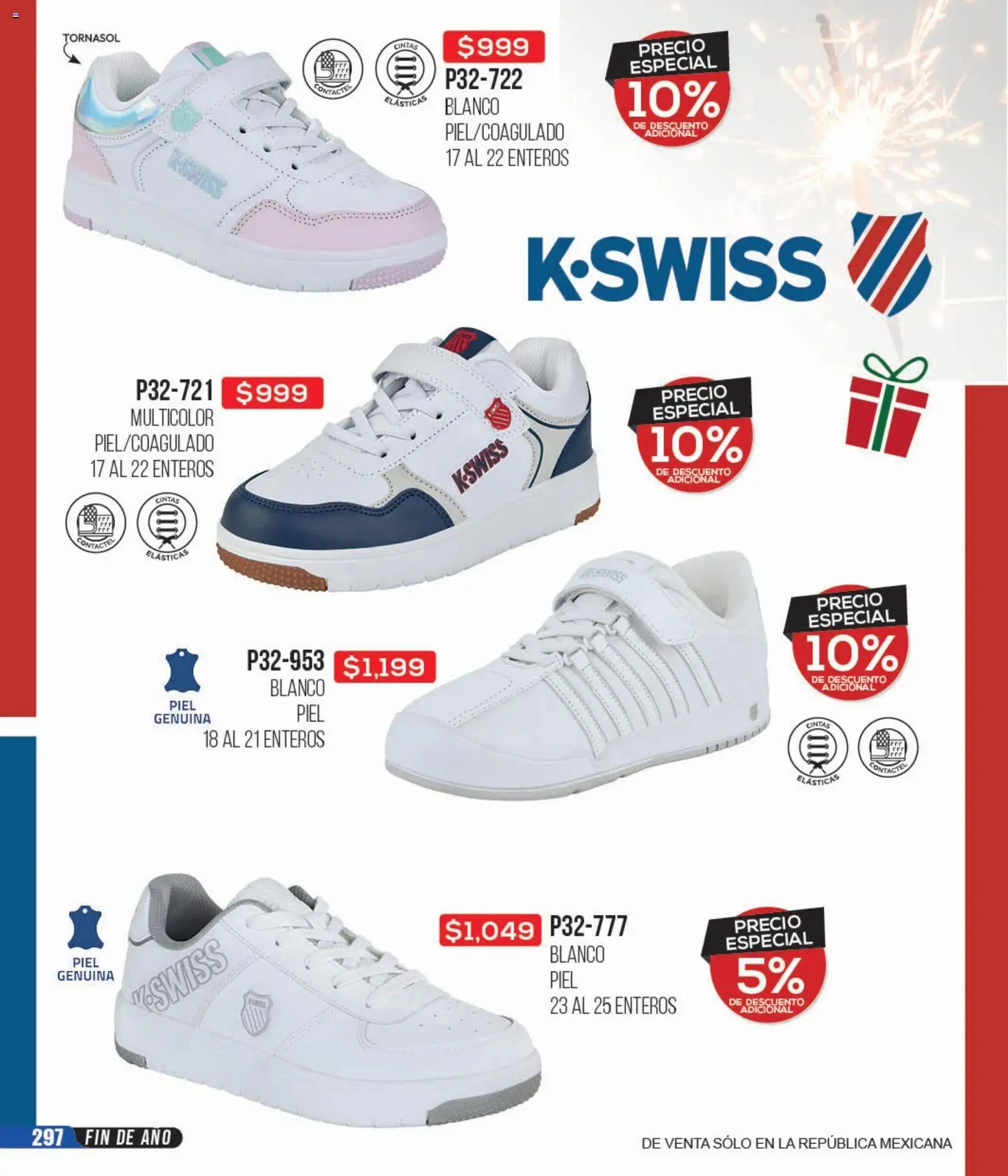 Nuevas ofertas de Cklass válidas en toda la República Mexicana desde el 15.12.2025. ¡Encuentra las mejores ofertas en Cklass catálogo Rebajas fin de año calzado! | Página: 298