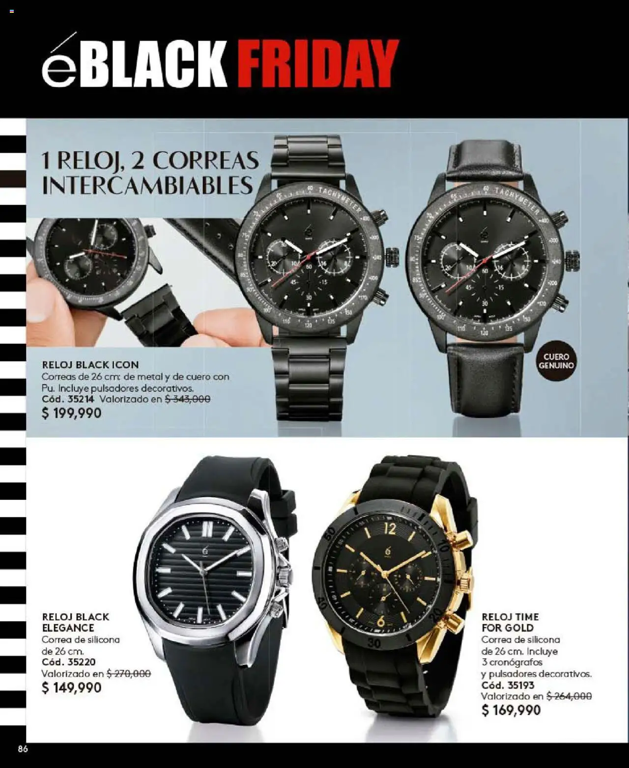 Ésika revista - valida desde el 24.09.2025 | Página: 86 | Productos: Reloj