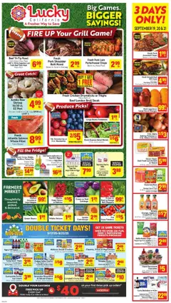 Preview of Lucky Supermarkets weekly ads valid from 17.09.2025