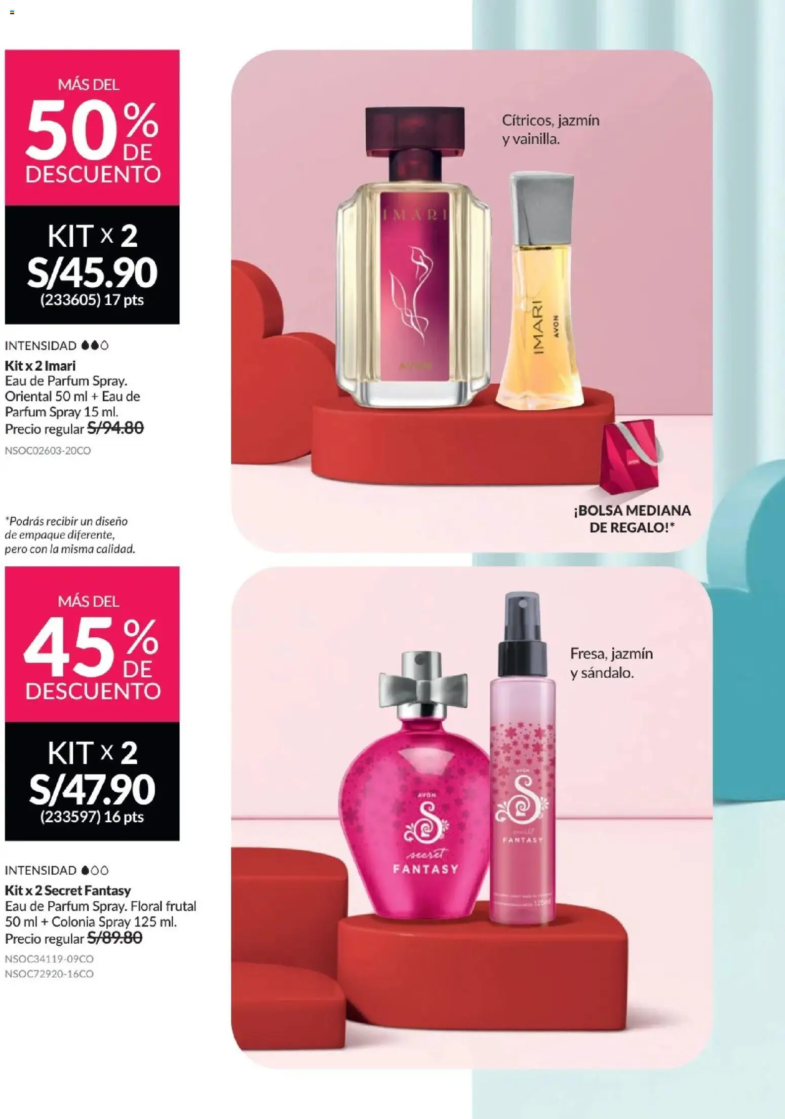 Catálogo Avon válido desde 01.02.2026 | Página: 13 | Productos: Empaque