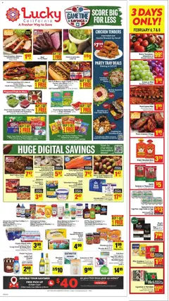 Preview of Lucky Supermarkets weekly ads valid from 04.02.2026