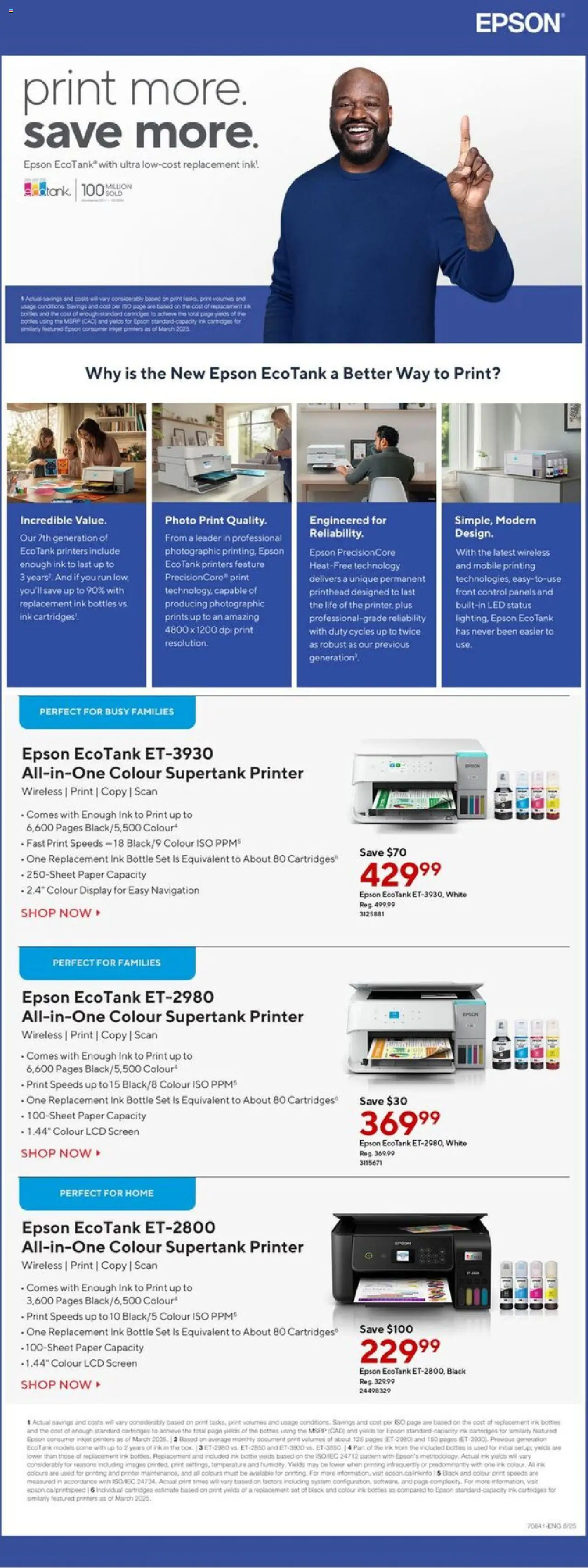 Staples flyer valid from 26.09.2025 | Page: 18 | Products: Printer, Navigation, Box