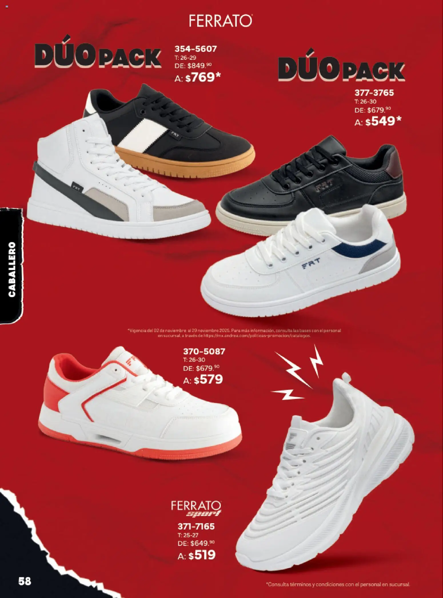 Nuevas ofertas de Andrea válidas en toda la República Mexicana desde el 02.11.2025. ¡Encuentra las mejores ofertas en Andrea Buen Fin ! | Página: 58