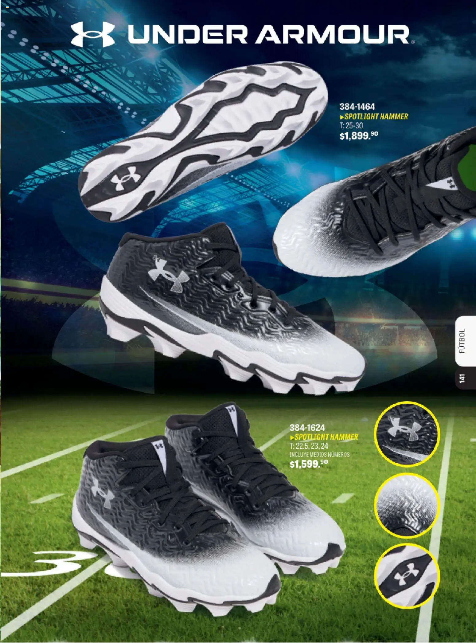 Nuevas ofertas de Andrea válidas en toda la República Mexicana desde el 31.10.2025. ¡Encuentra las mejores ofertas en Andrea catálogo Deportivo Fútbol! | Página: 6