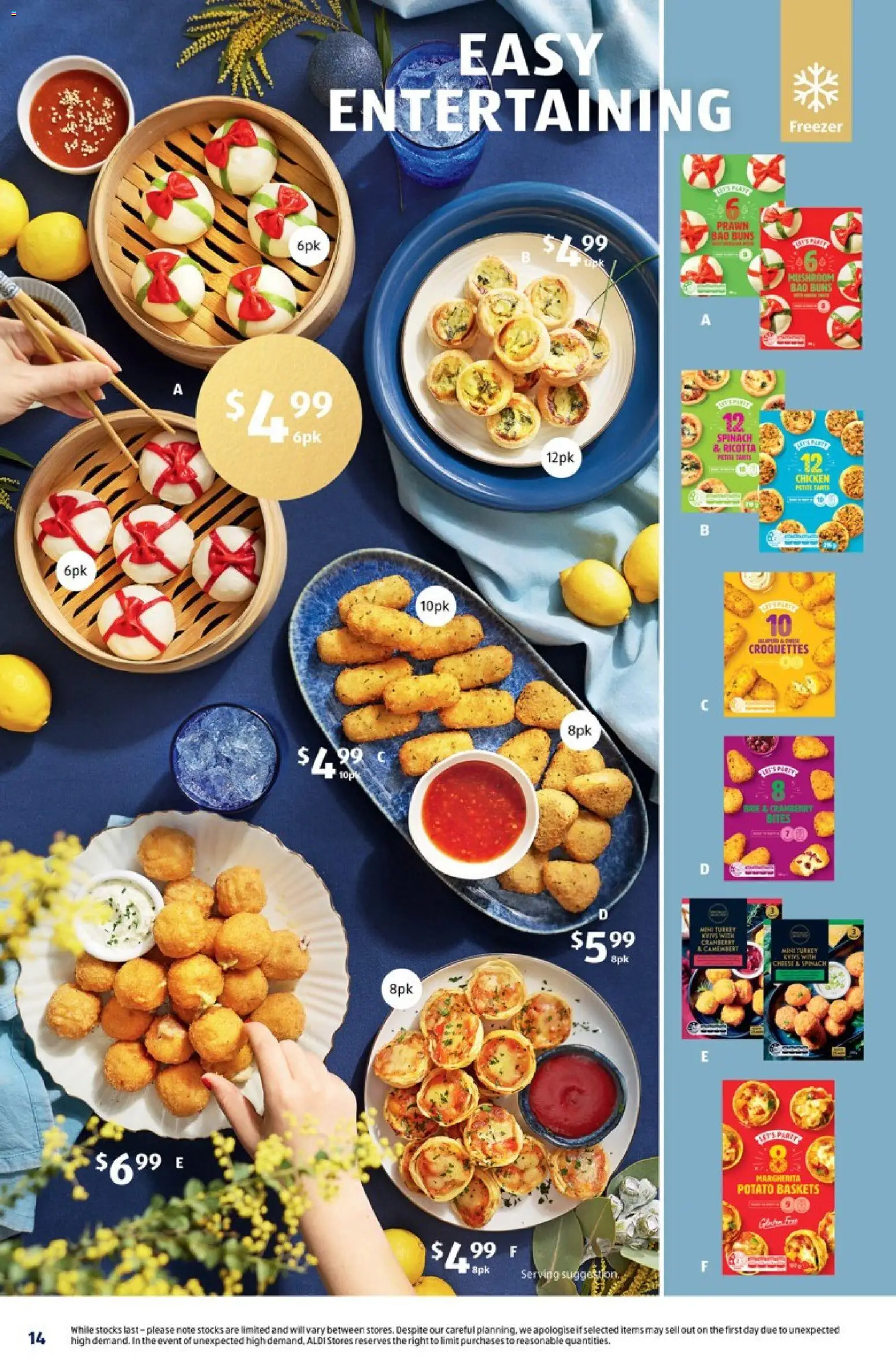 Aldi catalogue - valid from 12.11.2025 | Page: 14 | Products: Chicken, Spinach, Freezer