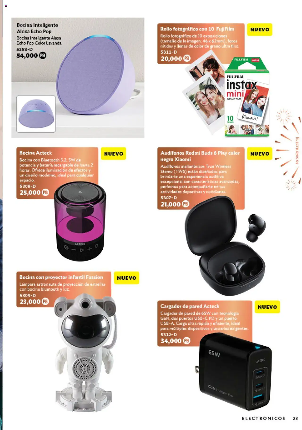 Nuevas ofertas de Betterware válidas en toda la República Mexicana desde el 03.06.2025. ¡Encuentra las mejores ofertas en Betterware catálogo Oportunidades! | Página: 47 | Productos: Proyector, Cargador, Batería, Lámpara