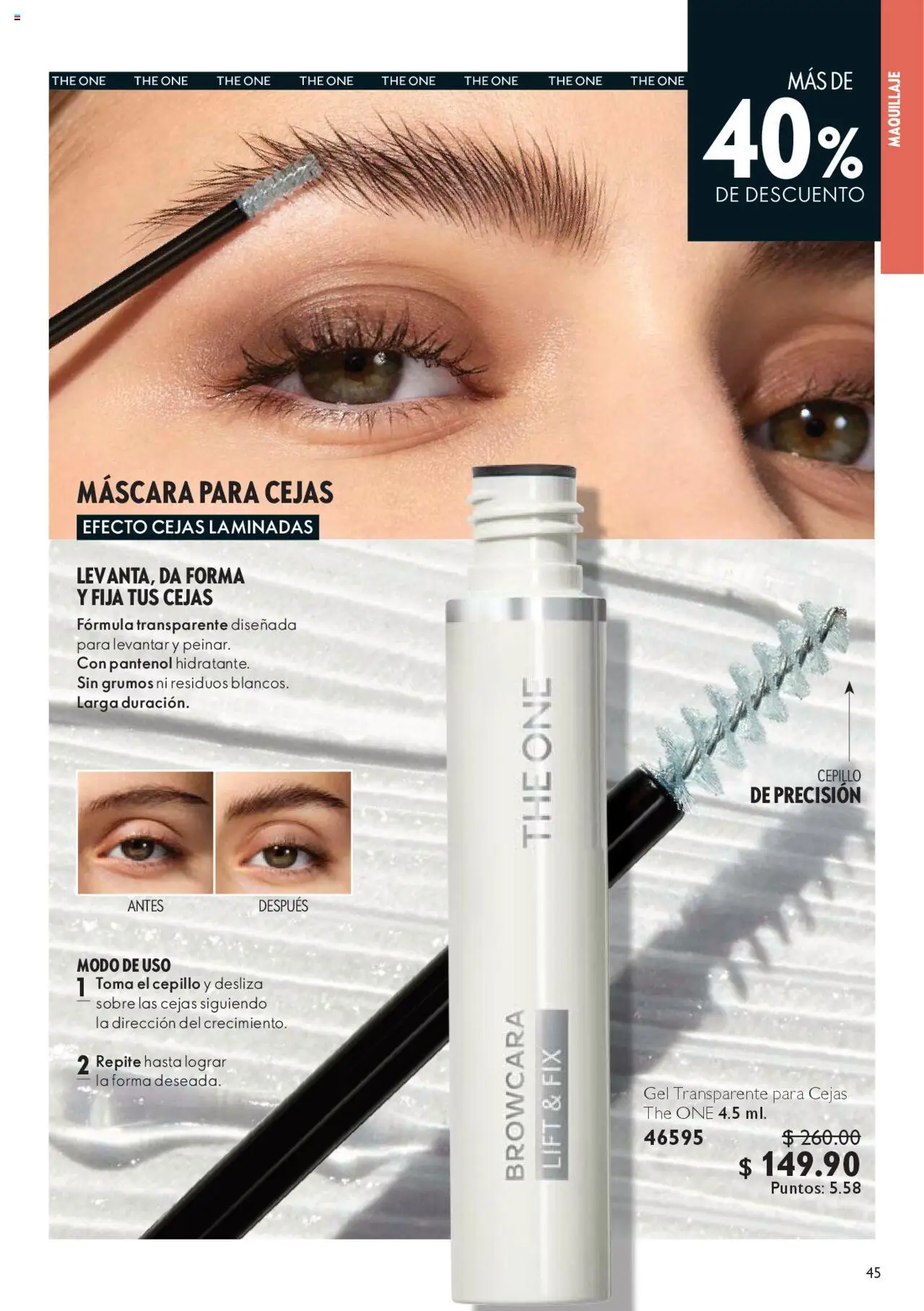 Nuevas ofertas de Oriflame válidas en toda la República Mexicana desde el 13.09.2025. ¡Encuentra las mejores ofertas en Oriflame - Campaña 13 2025! | Página: 45