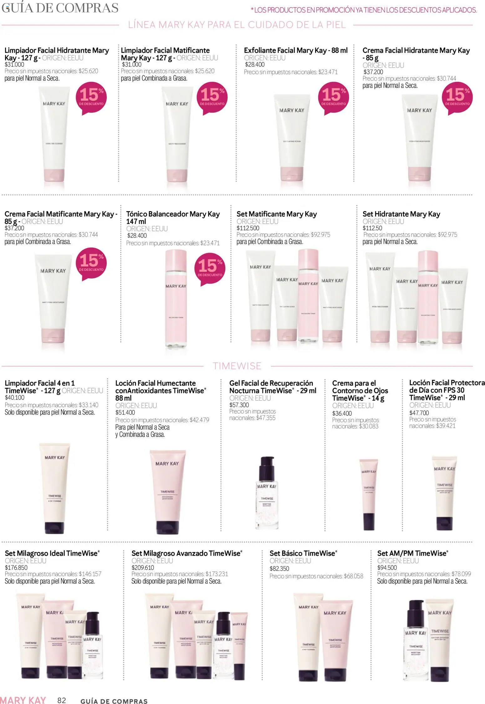 Mary Kay catálogo │ válido desde el 01.03.2026 | Página: 82 | Productos: Contorno, Limpiador, Crema, Limpiador facial