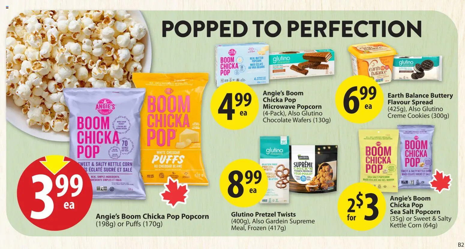 Save on foods flyer valid from 02.04.2026 | Page: 27 | Products: Cookies, Kettle, Butter, Chocolate