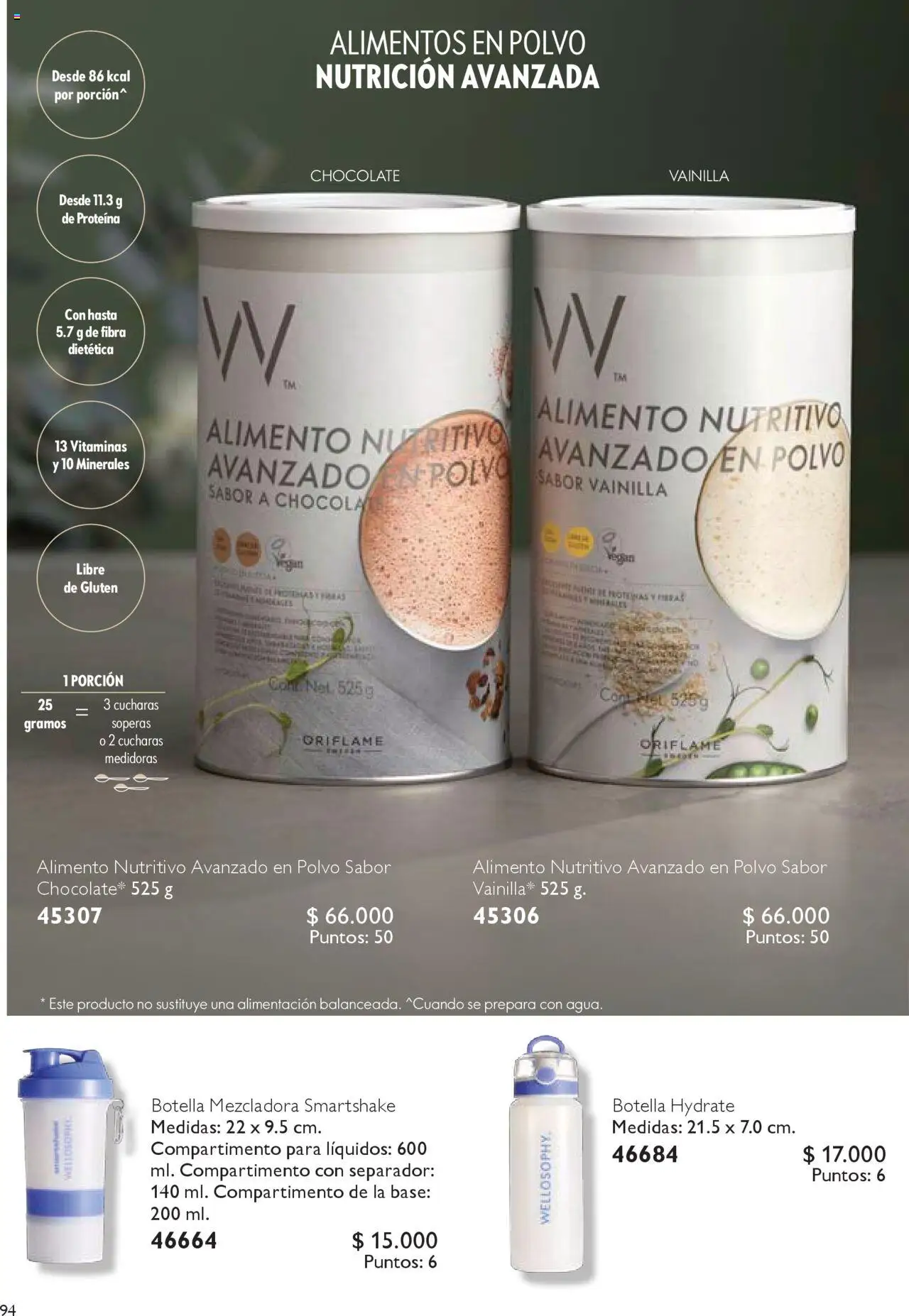 Oriflame - Catálogo │ válido desde el 13.09.2025 | Página: 94 | Productos: Separador, Polvo, Botella, Chocolate
