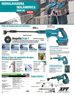 Vista previa de Makita - Catálogo, nuevo folleto de la tienda, válido en México a partir del 04.09.2025 | Página: 84