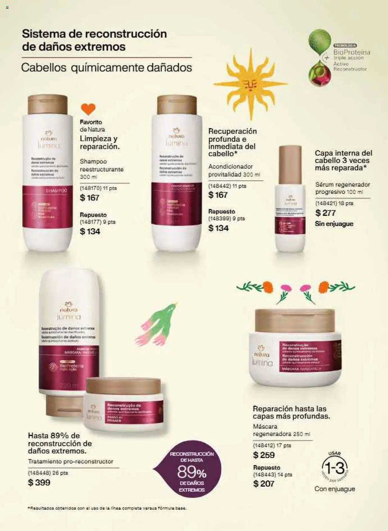 Nuevas ofertas de Natura válidas en toda la República Mexicana desde el 17.09.2025. ¡Encuentra las mejores ofertas en Natura - Campaña 15 2025! | Página: 148 | Productos: Serum, Máscara, Acondicionador